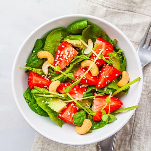 Yupik Roasted Unsalted Whole Cashews, 2.2 lb (35.2 oz), Gluten-Free, Kosher, Vegan, Crunchy Nuts, Lightly Roasted, No Added Salt, Source of Protein & Iron, Savory Snacks