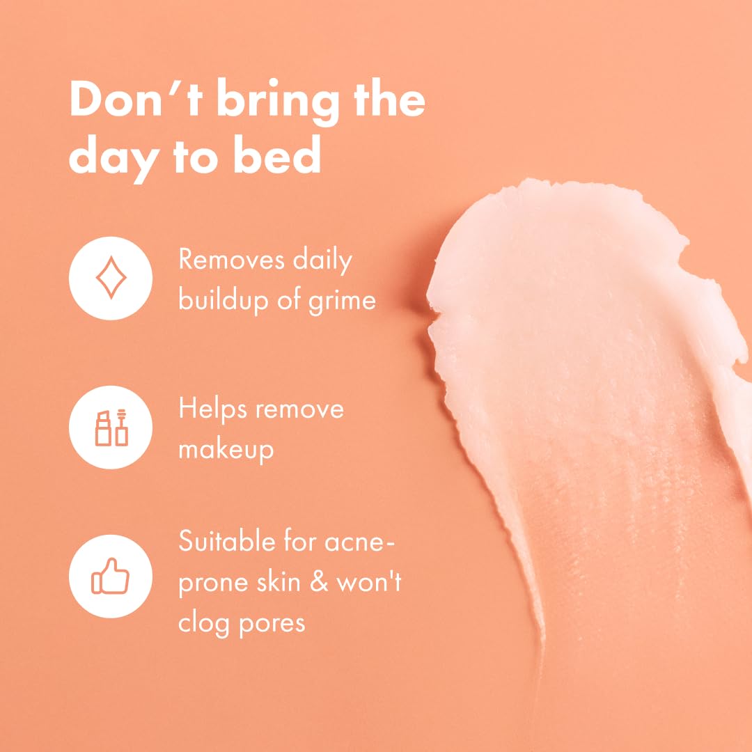 HERO COSMETICS Dissolve Away Daily Cleansing Balm - Helps Remove Makeup and Grime - Wonât Clog Pores - Suitable for Sensitive and Acne-Prone Skin (2.2 fl oz)