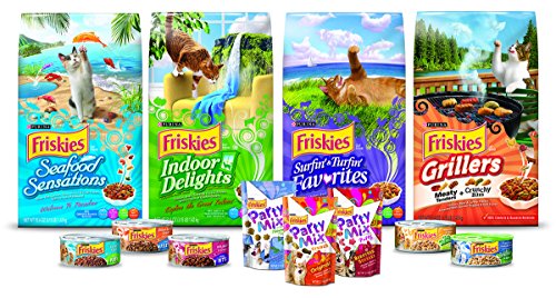 Friskies Wet Cat Food, Friskies Pate, 3-Flavor Variety Pack, 5.5-Ounce Can, Pack of 12