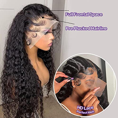 Ailwelia 5x5 Hd Lace Closure Wigs Human Hair Glueless Wigs Human Hair Pre Plucked Bob Wigs For Black Women Human Hair Glueless Wigs 200 Density 5x5 Closure Wigs Human Hair Wear And Go Glueless 12 Inch