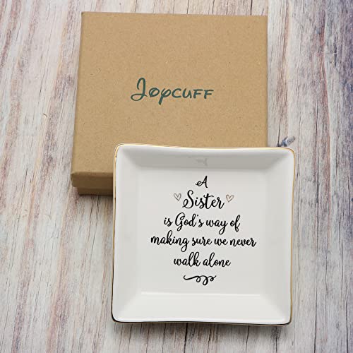 JoycuFF Ring Necklaces Holder Trinket Dishes Mom Mother Birthday Christmas Gift Jewelry Tray Mom No Matter What Life Throws at You at Least You Don't Have Ugly Chil*ren