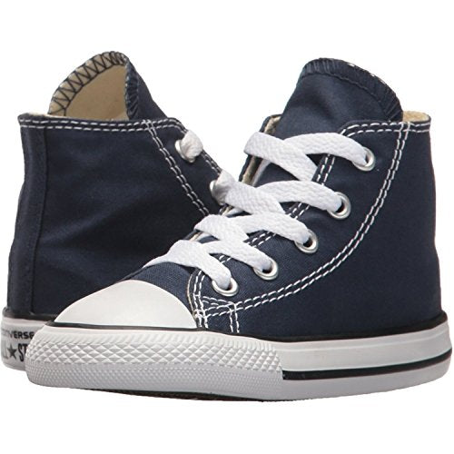 Converse Kid's Chuck Taylor All Star High Top Shoe, Black, 7 Toddler (1-4 Years)