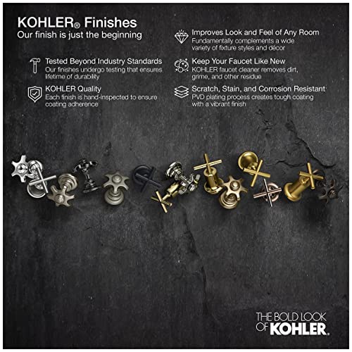 KOHLER Purist® Valve trim with cross handle for transfer valve, requires valve
