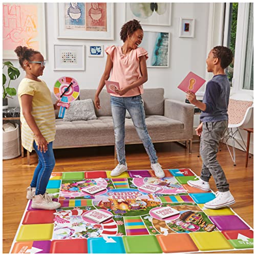 Giant Candy Land Game for Kids Party Board Game Indoor/Outdoor with Oversized Gameboard Summer Toy for Preschoolers, Kids, & Families Ages 4 and up