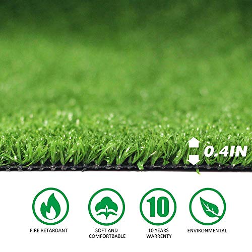 Goasis Lawn Artificial Grass Turf Lawn - 2FTX3FT(6 Square FT) Indoor Outdoor Garden Lawn Landscape Synthetic Grass Mat