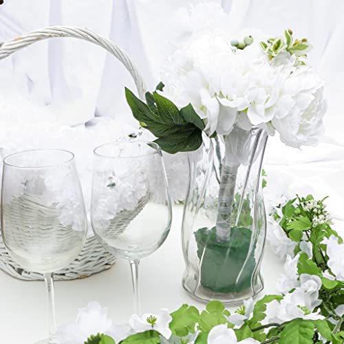 FLOFARE Large Pack of 3 Dry and Wet Floral Foam Blocks for Fresh and Artificial Flowers, Each (7.8” L x 3.5” W x 2.4” H), for Wedding, Birthdays, Home, Office, and Garden Decorations