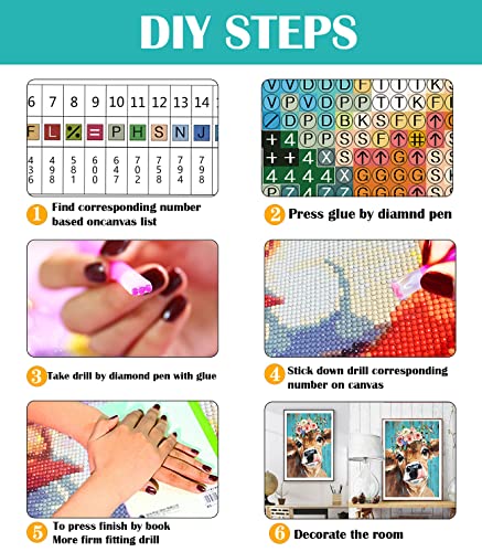 TINY FUN Diamond Painting Kits for Adults - Dog diamond Art Kits for Beginner, DIY Full Drill Paintings with Diamonds Gem Art Crafts for Adults Home Wall Decor Gifts (12X16 Inch)