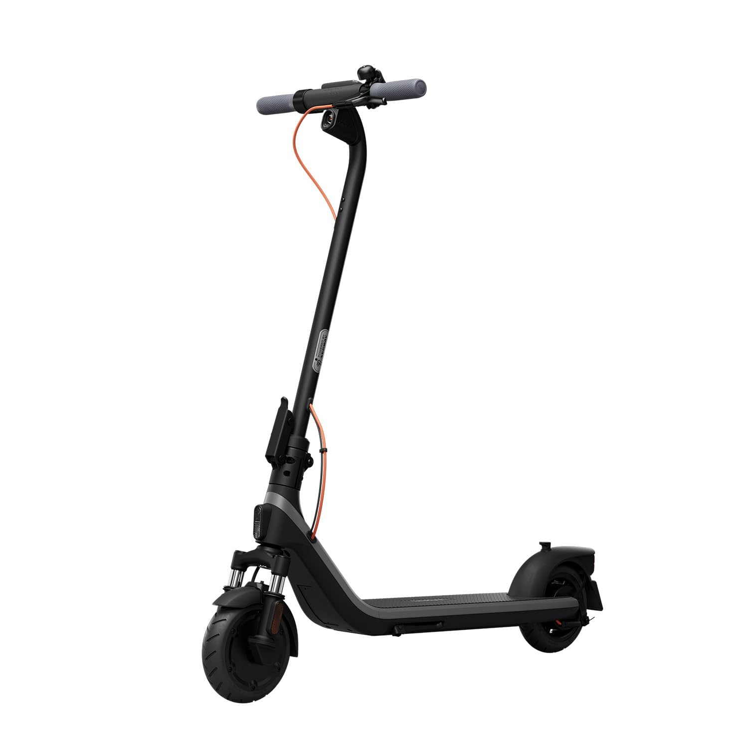 Segway Ninebot E2 Plus II Electric Scooter, 15.5 MPH, 16 Miles Max Range, Front Suspension, 8.1" Shock-Absorbing Tires, Dual Brakes, Scooter for Adults, UL-2272 2271 Certified