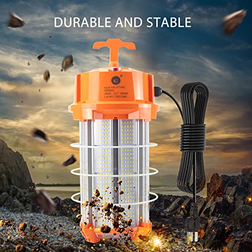 NS 280W LED Work Light 42,000 Lumens 5000K Construction High Lumens Super Bright Durable Temporary Job Site Lighting
