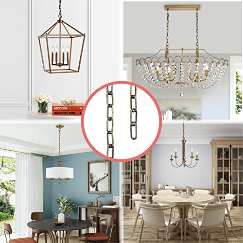 Aspen Creative 21101A 36'' Decorative Light Fixture Chain in Oil Rubbed Bronze, 1 Pack