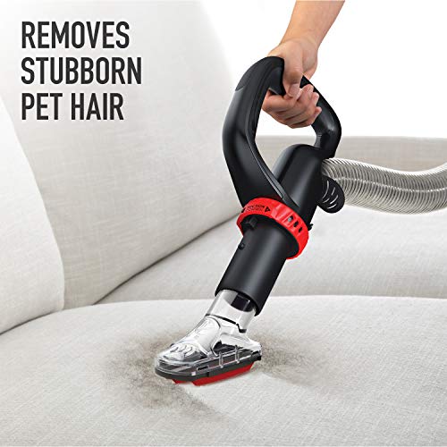 Hoover MAXLife Pro Pet Swivel Bagless Upright Vacuum Cleaner, for Carpet and Hard Floors, Perfect for Pets, HEPA Media Filtration, UH74220PC, Black