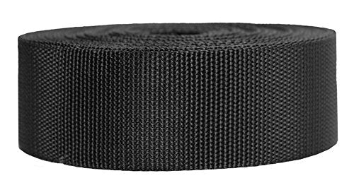 Strapworks Heavyweight Polypropylene Webbing - Heavy Duty Poly Strapping for Outdoor DIY Gear Repair, 2 Inch x 50 Yards - Pacific Blue