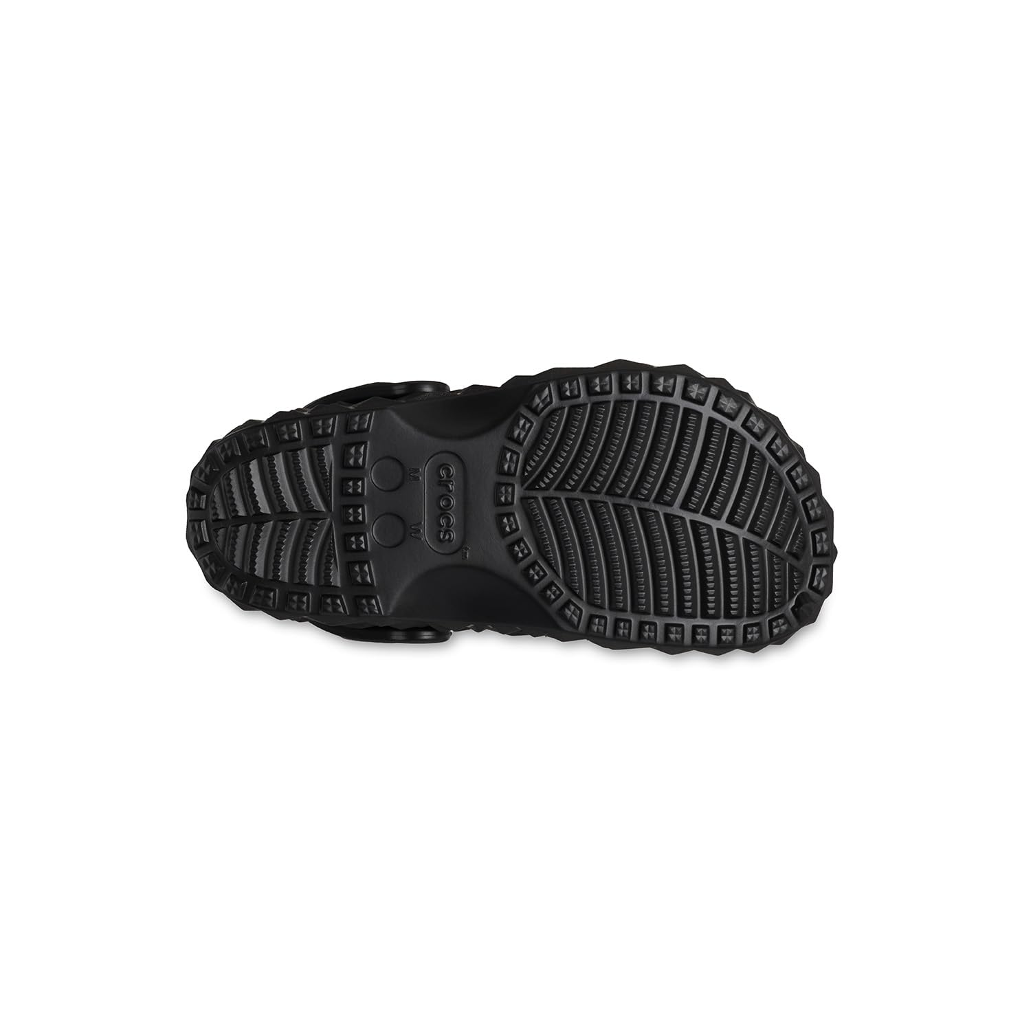 Crocs Unisex Geometric Classic Iridescent Geo Clog Black, 4 US Men