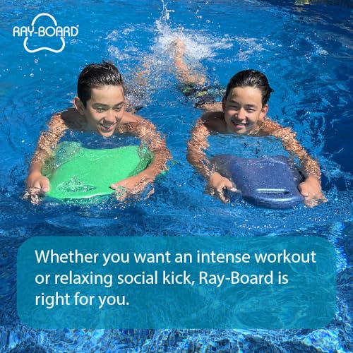 Ray-Board Kickboard (Speckled Blue, Adult/Large)