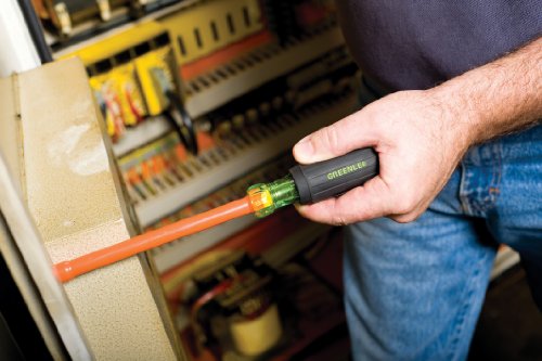 Greenlee 0253-12NH-INS 1/4-Inch by 6-Inch Insulated Nut Driver