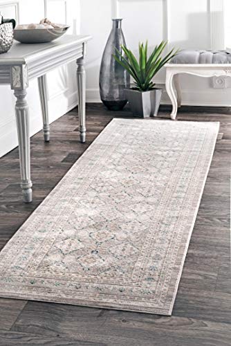 nuLOOM Vintage Sherell Accent Rug, 3x5, Taupe