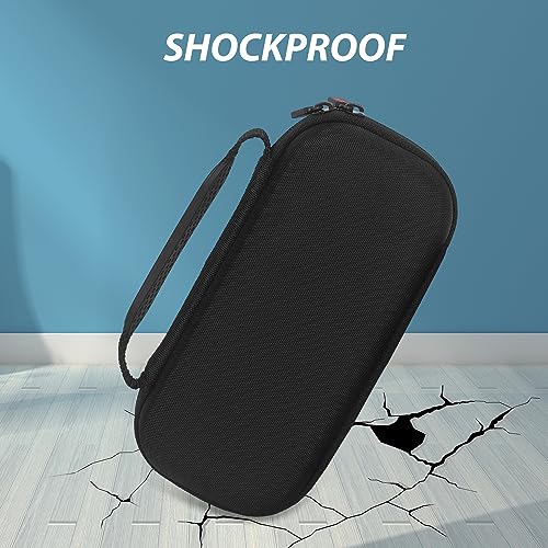 ZUJFPL Bose Soundlink Flex Bluetooth Speaker Case, Hard EVA Carrying Storage Bag, Waterproof, Shockproof and Dustproof Travel Case for Speaker - Black