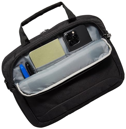 Amazon Basics 11.6-Inch Laptop and iPad Tablet Shoulder Bag Carrying Case, Black