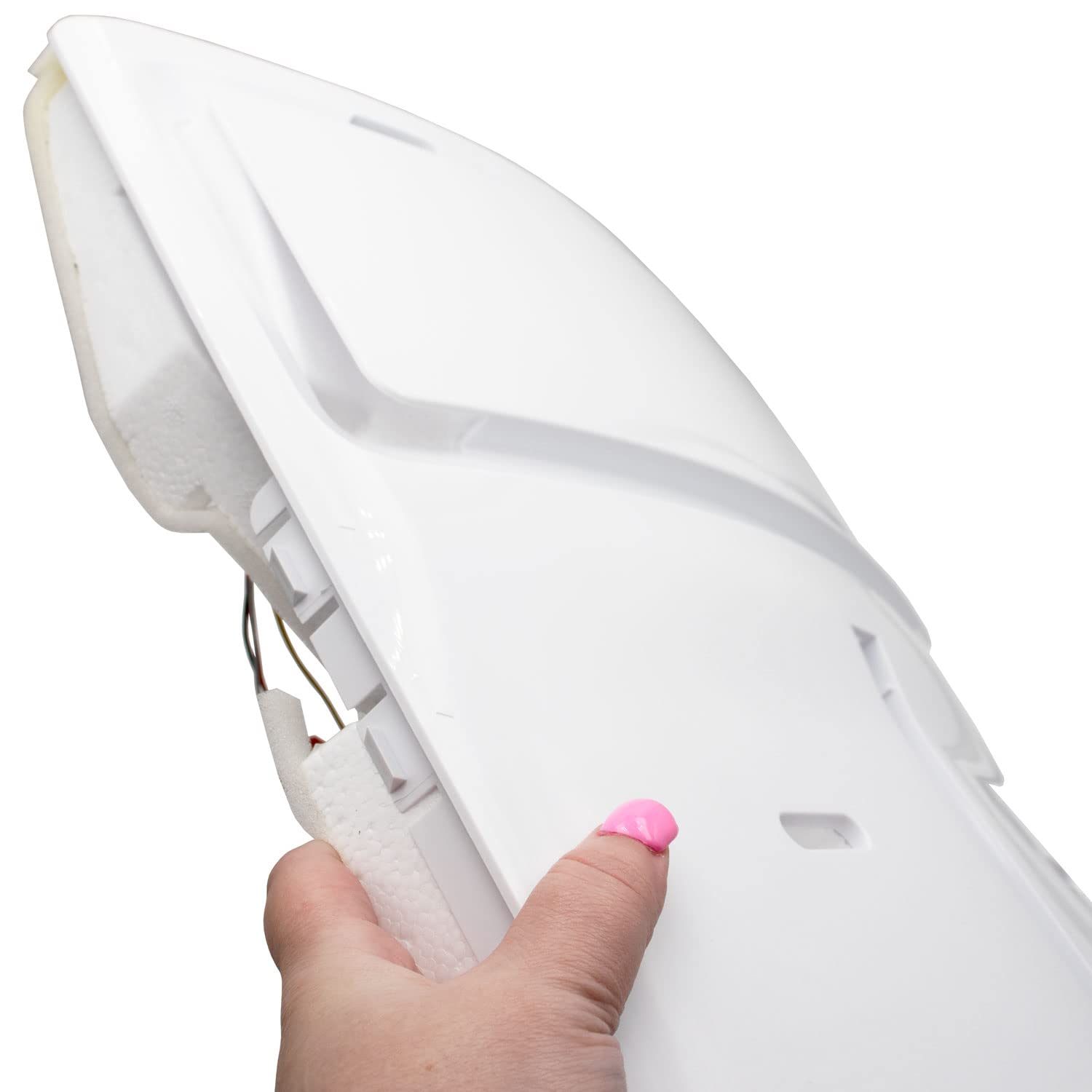 Supplying Demand DA97-12609C DA97-12609A Refrigerator Fresh Food Evaporator Fan Motor Cover Assembly Replacement Model Specific Not Universal