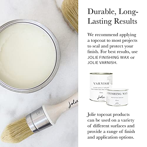 Jolie Paint – Chalk Finish for Furniture, Cabinets, and Décor, Green Wise Certified, No Priming or Sanding, French Quarter Green, 16 Ounces