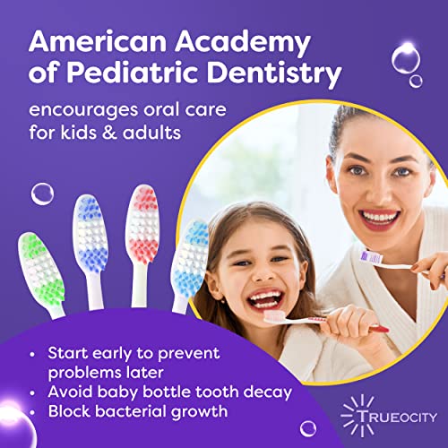 Toothbrushes Bulk Individually Wrapped - 30 Pack, Bulk Toothbrush, Medium BristleToothbrush, Individual Toothbrushes, Multi-Colored Toothbrushes Pack For Adults And Kids, Multi Pack Toothbrushes