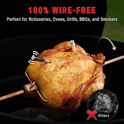 Official ThermoPro Stainless Steel Probe Replacement Stainless Meat Probe for TP06S, TP07, TP610, TP16, TP16S