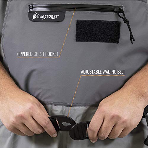 FROGG TOGGS Men's Hellbender Pro Stockingfoot Fishing Chest Wader – STOUT FIT