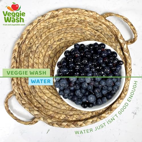 Veggie Wash Organic Fruit and Vegetable Wash, Certified Organic, Ideal for Cleaning Produce, 16 Fluid Ounce, Pack of 3
