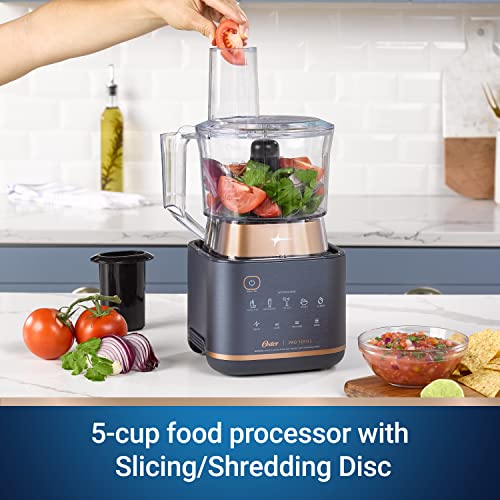 Oster Pro Series 2-in-1 Kitchen System with XL 9-Cup Tritan Jar, Food Processor and Tamper Tool