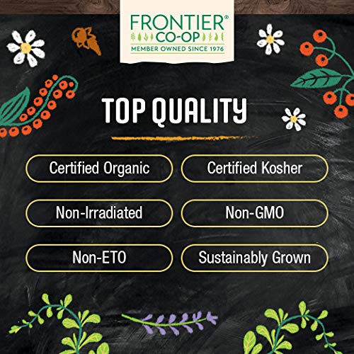 Frontier Co-op Mediterranean Fancy Oregano Leaf, 1-Pound Bulk, Great On Pizza, Italian & Mexican Fare, Kosher