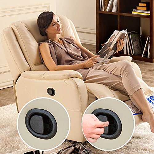Recliner Replacement Parts with Pull Handle and Release Cable (1-Sets), Repair Recliner Mechanism Parts Compatible with Most Furniture of Recliner Sofa Couch Chair