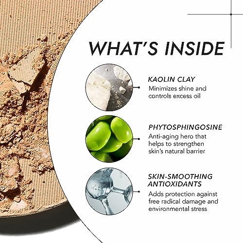 COVER FX Pressed Mineral Foundation - Shade T2 - Weightless Powder Foundation - Buildable Light to Full Coverage - Matte Finish - All Skin Types
