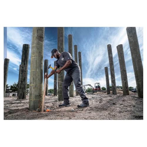 Timberland PRO Men's Switchback 6 Inch Composite Safety Toe Waterproof Industrial Hiker Work Boot, Brown Turkish Coffee/Red-2024 New, 11