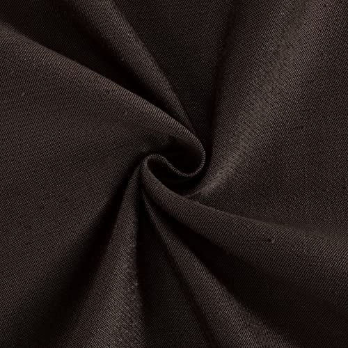 Central Park Cream Blackout Pinch Pleat Window Curtain for Bedroom Living Room Luxury Silk Panels with Full Blackout Liner Backtab Drapes with 12 Hooks (Ring not Include), 58"x84", 1 Panel