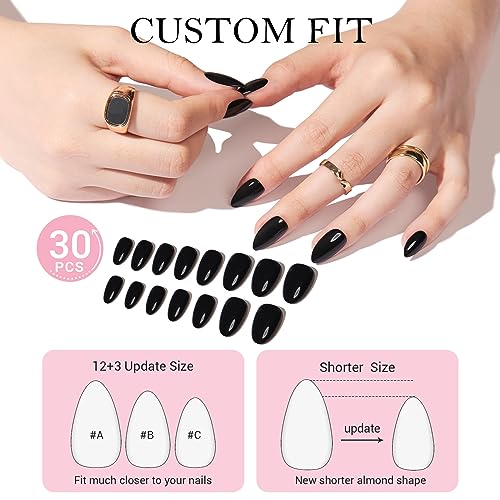 GLAMERMAID Purple Chrome Press on Nails Extra Short Square, Handmade Glazed Metal Powder Gel Fake Nails Round Oval, Donut Gloss Squoval Glue on Nails, Gloden Reusable Stick on False Nail Kit for Women