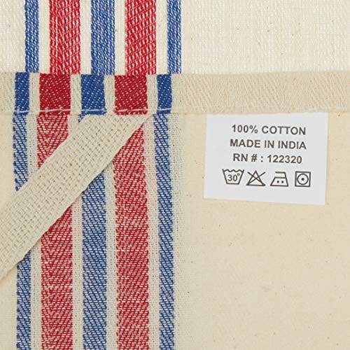Aunt Martha's Dish Towels, Americana Herringbone Stripe