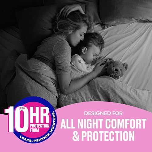 Carefree Maxi Pads for Women, Overnight Pads With Wings, 28ct | Carefree Pads, Feminine Care, Period Pads & Postpartum Pads | 28ct (Pack of 1)