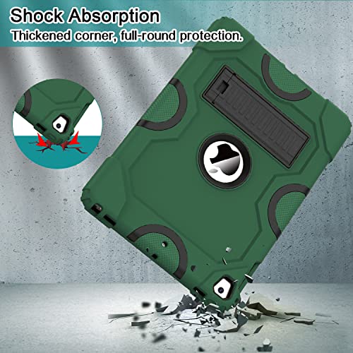 ZoneFoker Case for iPad 6th/5th Generation (9.7 Inch, 2018/2017 Model),iPad Air 2 / 1st Case, iPad Pro 9.7 Case 2016,Heavy Duty Shockproof Rugged Protective Case for iPad 9.7 Inch,Rose Gold