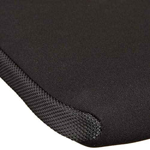 Amazon Basics 17.3-Inch Laptop Sleeve, Protective Case with Zipper - Black