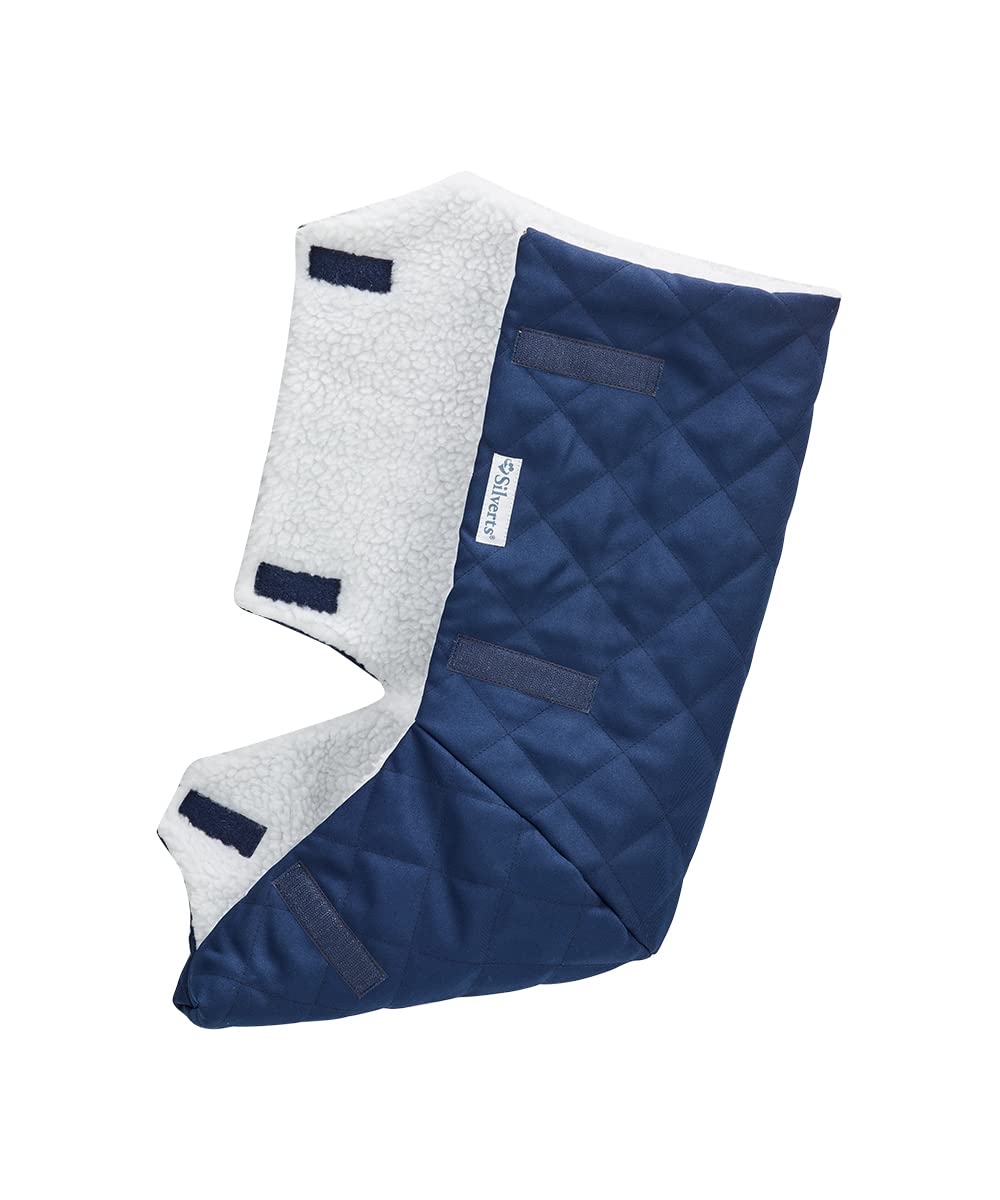 Silvert's Adaptive Clothing & Footwear Deep Wide Adjustable Foot Protectors - Marine Blue OS