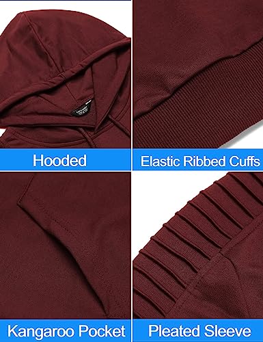 COOFANDY Men's Sweatsuit 2 Piece Sport Hoodie Athletic Suit For Sports Casual Fitness Jogging