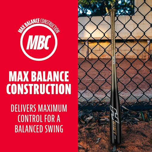 Franklin Sports Youth Baseball Bat - Heist Kids Baseball Bats for Ages 8-12 - 2 5/8" Inch Big Barrel Kids Metal Bat - Youth Drop -10 Aluminum Bats - USA Baseball - 30" Inch / 20oz. - Royal 1000