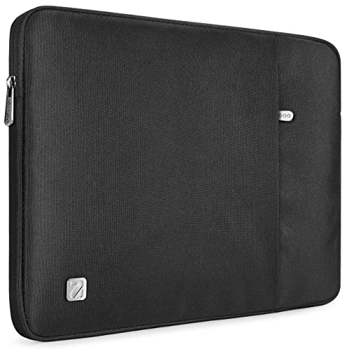 NIDOO Laptop Sleeve 10 Inch Tablet Carrying Case Bag Cover for 11" iPad Pro M4 M2/ 11" iPad Air M2 2024/10.9" iPad 10/10.2" iPad/ 10.5" 10.9" iPad Air/Surface Go 2 3/ Samsung Galaxy Tab A8 S8,Black