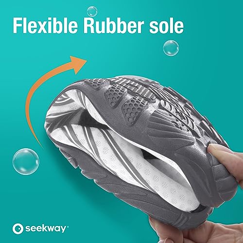 SEEKWAY Water Shoes Sports Quick-Dry Barefoot Aqua Beach Pool Lake Swim Boating Hiking Surfing Men Women Purple SP001