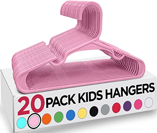 Utopia Home 360 Pack Kids Hangers - 11.5 Inch Plastic Baby Hangers for Closet - Childrens Hangers for Clothes & Infant Hangers for Closet - Ideal for Everyday Standard Use (White)