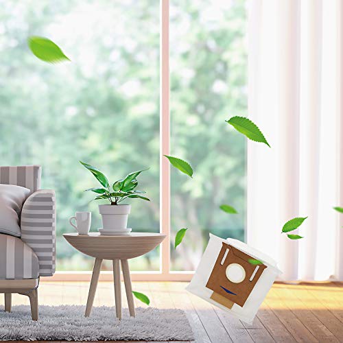 20 Pack Disposable T8 Dust Bag for ECOVACS Deebot T8 AIVI/T8 Max/ N8 Pro Plus / N8 Pro/T9 AIVI T9 PRO T9 MAX/DX93/DDX96/N10 Plus,T8 Bags for Ecovacs Deebot, for Yeedi K781+ Vacuum Cleaner Vacuum Bags