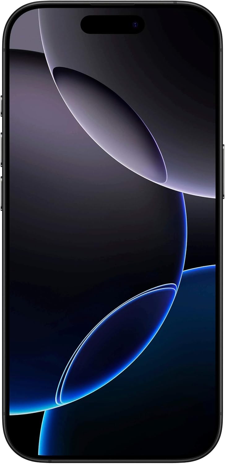 Apple iPhone 16 Pro Max, US Version, 256GB, Black Titanium - Unlocked (Renewed)
