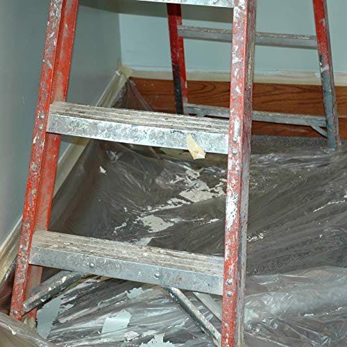 Trimaco 03307 SuperTuff Plastic Drop Cloth, 9-feet x 12-feet, 108 Sq Ft