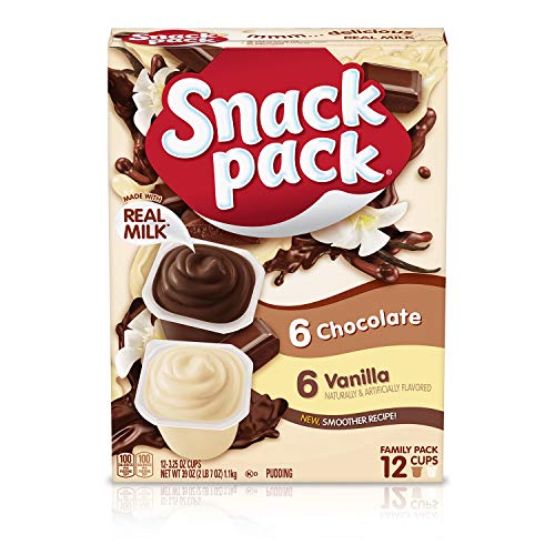 Snack Pack Pudding Cups Family Pack - 12 CT
