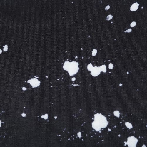 PATPAT Girls Fall Crewneck Black Sweatshirt Graphic Pullover Long Sleeve Shirts Toddler Kids Cute Sweatshirts For Teen Girls 3-4 Years